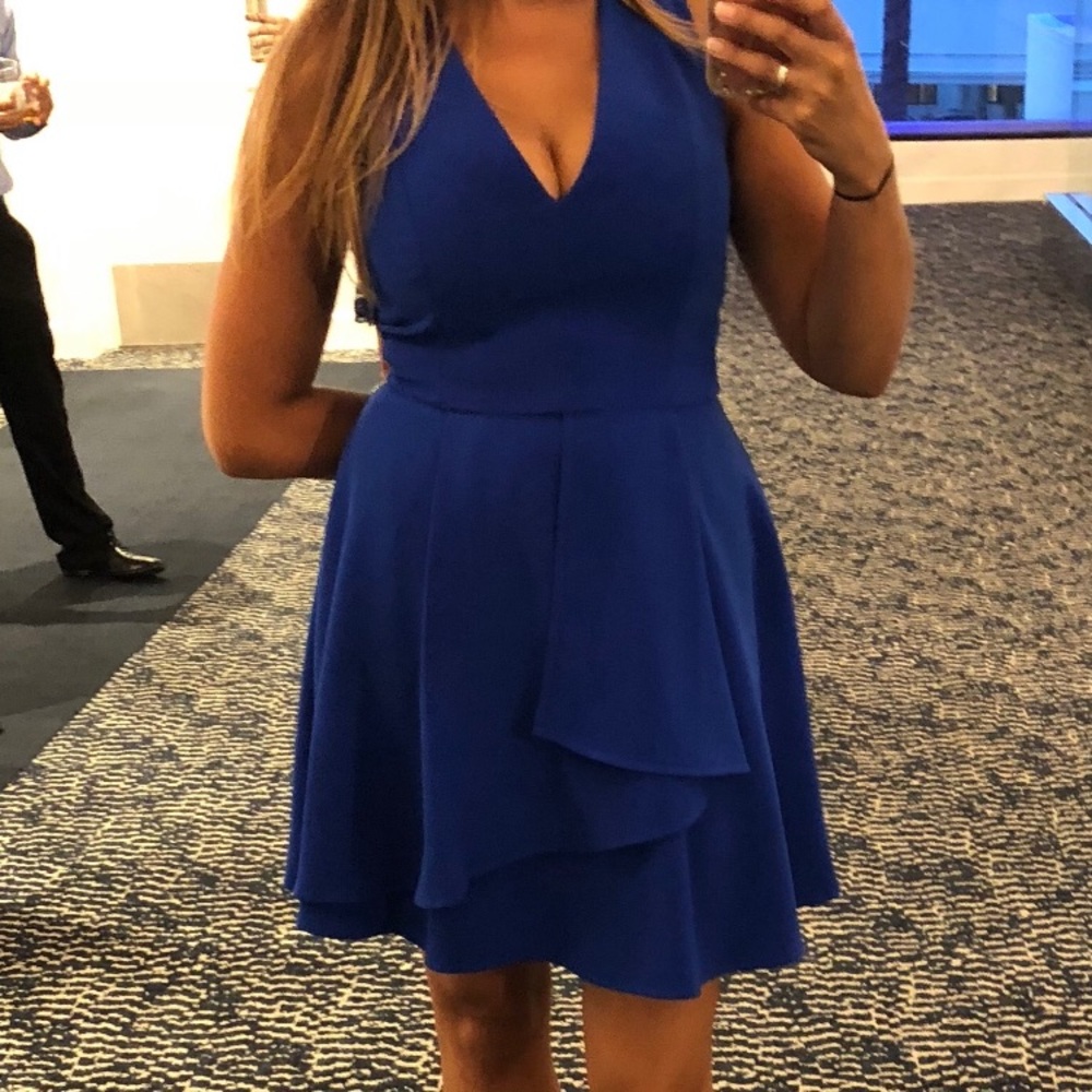 Adelyn Rae Blue Dress